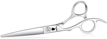 Professional Razor Blades Salon Left Handed Hair Cutting Scissors - Barber Shears for Left Hand - 6.0" Japanese 440 C Stainless Steel Left Handed Scissor&hellip; Purple