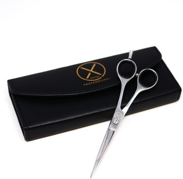 PRO Hair Cutting Sharp Barber Scissors 6.5" Light weight German Made Steel With Finger Rest