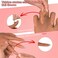 Practice Hand for Acrylic Nails,Silicone Nail Practice Hand with Stand Bracket,Flexible Bendable Nail Practice Fake Hand, Nail Training Hand Mannequin for Nail Art Display Beginners, Nail Tech