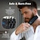 Aberlite Pro (Upgraded) - Professional Beard &amp; Hair Straightener - Pain-Free Anti-Scald Comb Tooth - Advanced Ionic Conditioning - Beard Straightener Heated Brush Comb- for All Beard Types, Black