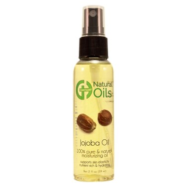 2 Fl Oz Jojoba 100% Pure Cold Pressed Unrefined w/Black Spray Cap - Revitalizes Hair and Gives Skin a Radiant and Youthful Look, Great for Lips, Cuticles, Stretch Marks, Beard, Leaving You Vibrant.
