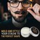 Woody's Stache Wax, Neutral, Smooths, Tames &amp; Defines Mustaches, Sideburns and Beard, 0.5 Oz (Travel Size)