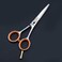 4.5" Men's Beard &amp; Mustache Trimming, Cutting and Styling Scissors with Bag, Razor Edge Barber Shears Designed for Beard Grooming