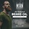 Unscented Beard Oil &ndash; Natural Leave-In Conditioner for Men, Fragrance Free Beard Oil for Styling and Care, Perfect for Sensitive Skin (1 Ounce, Unscented)