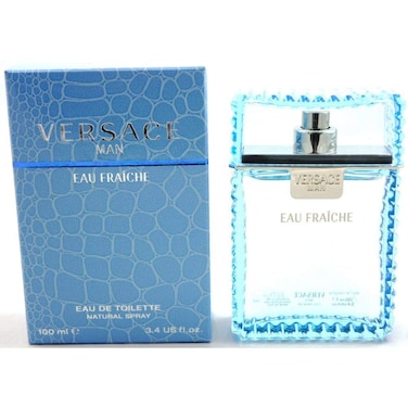 Versace Man Eau Fraiche Eau De Toilette Spray for Men by Gianni 3.4 oz / 100 ml