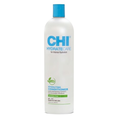 CHI HydrateCare Hydrating Conditioner, Balances Hair Moisture and Protects Against Damage and Hair Breakage, Sulfate, Paraben, &amp; Cruelty-Free, 25 Oz