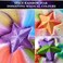 Space Rainbow Star Bath Bombs / 6 x 2.8oz Luxury Bath Bomb Gift Set/Natural Essential Oils/Colourful Bubble and Non-Staining/Vegan, Cruelty Free/Perfect for Women and Kids
