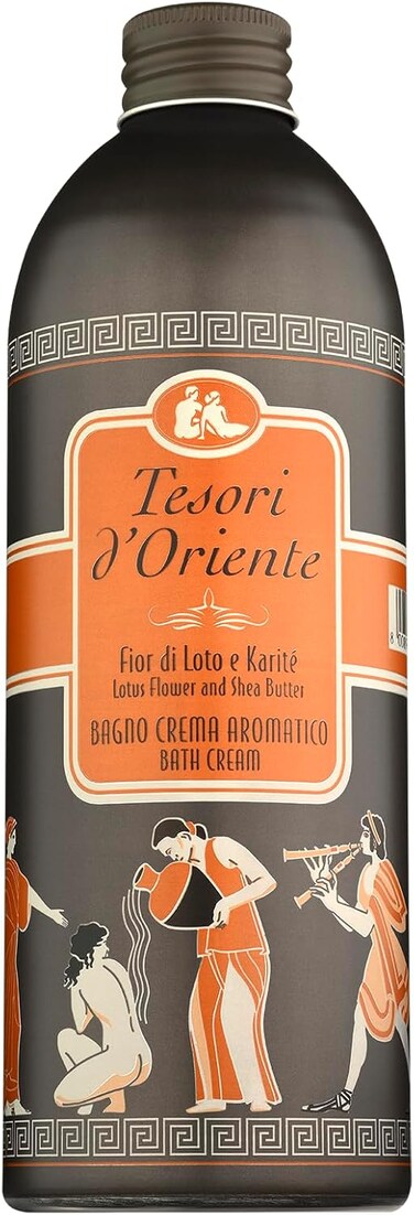 Tesori d&rsquo;Oriente Bubble Bath for Women, Foaming Bath, Bath Bubbles for Women Relaxing, Luxurious Body Wash for Women &amp; Skin Care -500 Ml-16.91 us Fl Oz- [Italian Import ]-(Lotus Flower)