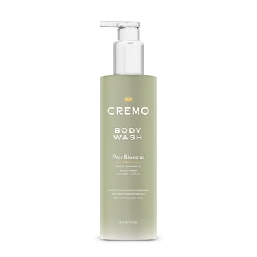 Cremo Skin Moisturizing Pear Blossom Women's Body Wash, Notes of Delicate Petals of Pear Blossoms,16 Fl Oz