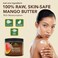 Raw Unrefined Mango Butter   Body Butter for Dry Skin   Mango Butter for Women &amp; Men   Rich in Vitamin C, E &amp; A   Facial Cleanser   Use DIY with Shea Butter, Cocoa Butter or Aloe Vera 8oz