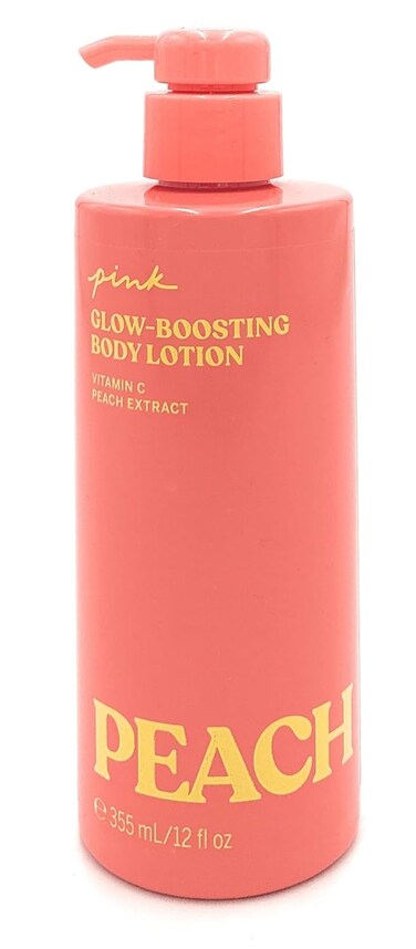 Victoria's Secret Pink Glow Boosting Body Lotion Peach 12 Fl Oz