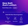 Zum Indigo Wild Hand &amp; Body Lotion - Natural Hand Lotion for Dry Hands - Body Lotion for Women &amp; Men - Body Moisturizers Include Shea Butter, Jojoba Oil &amp; More - Sea Salt Scent - 6 fl oz (2 Pack)