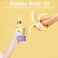 2 Pack Body Banana Juice Oil, Vitamin C and E after Shower Body Oil for Women, Moisturizing Hydrating Body Oil