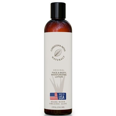 Unscented Body Lotion for Dry Skin, Hydrates &amp; Nourishes with Clean, Pure Ingredients, Can Help Soften Hands, Feet, Elbows and Body, Plant Based, 8 oz