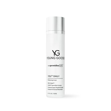 Young Goose, Youth DAILY Cream   Enhances NAD+ Nobel   Supports Skin Repair   Copper Peptide Complex - Large 50ml