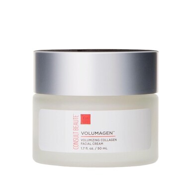 Consult Beaute - Volumagen Volumizing Collagen Facial Cream - Anti-Aging - Boost Moisture Absorption - Rehydrates and Plumps Flat Sinking Skin - For Face, Neck and D&eacute;collet&eacute; - Hyaluronic Acid - 1.7 oz