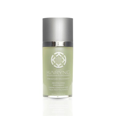 KARYNG Revitalizing Peptide Eye Cream, Organic Anti Aging Eye Cream, Targets Under Eye Puffiness, Fine Lines, Dry Skin and Dark Circles, Soothing Under Eye Treatment, 0.5oz