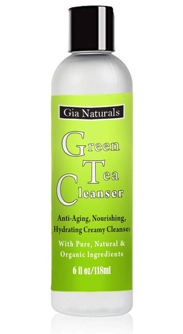 Green Tea Cleanser with pure, natural and organic ingredients.