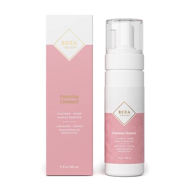 Foaming Facial Cleanser, Makeup Remover, Deep Cleanser, Skin Toner, Botanical Blend, 100% Natural Ingredients, Cruelty Free, by L&rsquo;Eudine