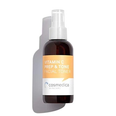 Vitamin C Prep &amp; Tone (4oz) Facial Toner and Prep, Minimize Pores and Remove Excess Dirt, Oil, and Make-Up- Best Vitamin C for Skin