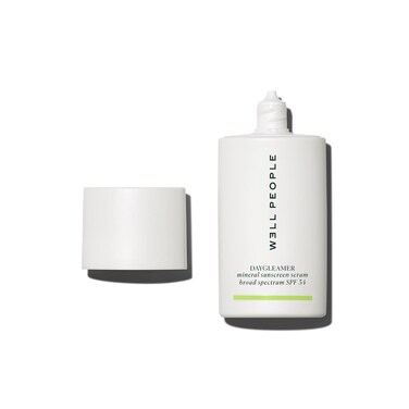 Well People Daygleamer Mineral Sunscreen Serum SPF 34, Blendable Formula with Vitamin C &amp; Niacinamide Hydrates Skin and Delivers Broad-Spectrum Protection, Vegan &amp; Cruelty Free, 1.7 Oz