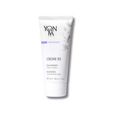 Yon-Ka Creme 93 Mattifying Moisturizer (50ml) Balancing Facial Cream for Combination Skin, Balance Oily Complexion with Vitamins A,C and E, Paraben-Free