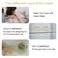 Jade Face Mask, Relief Jade Eye Mask, Natural Jadestone Eye Mask, Skin Care Massage Tool for Swollen, Eliminate Wrinkles, Dark Circles