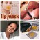 VERONNI 24K Gold Lip Mask -30 PCS Collagen Crystal Lip Masks Set Moisturizer Great Lip Plumper Mask for Dry Lip Hydrating Nourishing,Minizes Lip Fine Lines,Keep Lip Smoother and Soft