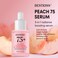 Dark Spot Remover for Face: 75% Peach + 5% Niacinamide + 4% Centella Asiatica Brightening Hydrating Face Serum with Ceramides Hyaluronic Acid - Vegan Paraben Fragrance Free Cruelty Free 30mL