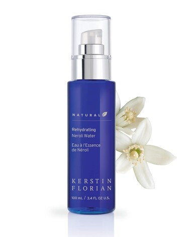 Kerstin Florian Neroli Water Face Mist   Orange Blossom Aromatherapy Spray   Hydrate &amp; Refresh Skin with Probiotics &amp; Peptides   All Natural   Vegan   Cruelty Free (3.4 fl oz)