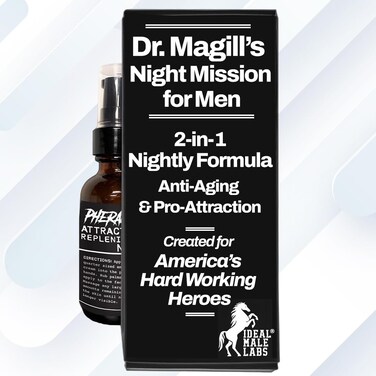 Attraction Replenisher - World&rsquo;s First Nighttime Attraction Serum For Men, Made For Men Who Want To Stay Young, Age-Defying Serum 50 mL