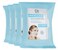 Dr. Wellness Gentle Cleansing Facial Wipes Variety Pack for All Skin Types, 30 Count (Pack of 4), Micellar
