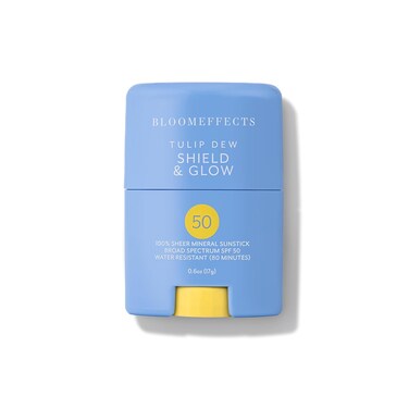 Bloomeffects - Tulip Dew Shield &amp; Glow SPF Sunstick with Broad Spectrum Mineral SPF 50 (Water-Resistant Up To 80 Minutes)   Cruelty-Free Clean Beauty (0.6 oz   17 g)