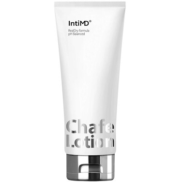 IntiMD Chafe Lotion RealDry formula Anti-Chafe Cream Protect Sensitive Skin from Chafing, Rubbing, Friction for Inner Thighs, Under Breasts, Underarms, Shoulders, Running, Cycling