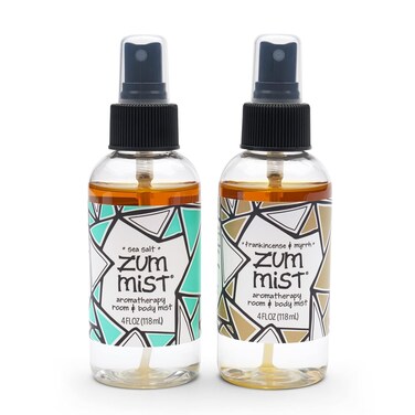 Indigo Wild Zum Mist Frankincense &amp; Myrrh and Sea Salt Mist Body Spray 4 fl. oz. each, 2 Pack