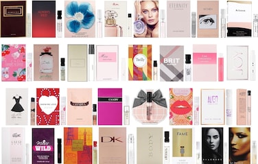 Women's Designer Perfume Sampler Lot Discovery Set x 15 Sample Vials - High End Fragrance Samples for Women, 15 Piece Set