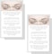 Eyebrow Lamination Aftercare Instruction Cards   Physical Printed 2 x 3.5&rdquo; inches Business Card Size   White with Brow Photo Design   Starter Lift Kit with Tint at home diy aftercare supplies
