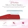 Eyebrow Razor for Women Face, (3-pack), Dermaplane Blade &amp; Peach Fuzz Remover, Micro-Pitch Facial Razor Blades for Men and Women, Dermaplaning tool for Skin Exfoliation with Protective Cover