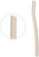 Biodegradable Zero Waste Eco Friendly Compostable 3 Pc Wheat Straw Face Dermaplaning Blade / Eyebrow Hair Trimmer / Shaver Disposable Facial Hair Removal / Face Razor