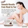 Zenia Chocolate Wax 14oz - Chocolate Infused Hair Removal Soft Wax for Coarse Hair - Full-Body Use Including Legs, Arms, Bikini, and Face