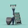 Dollar Shave Club   Acne Friendly Shave Set   4 Refill Cartridges with Sliptech(TM) Guardbar, 1 Handle, 1 Razor Cover