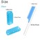 ZMD Hair Curlers, 20PCS Plastic Rollers Set, 0.98in/2.5cm Snap on Self Grip Rollers with Mini Comb, Heatless Rollers for Short Medium Thin Fine Hair, Tools for DIY Hairstyling
