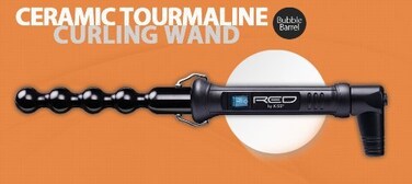 RED Kiss Bubble Curling Wand