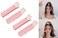 4PCS Pink Hair Rollers with Clip Volumizing Hair Root Clips Bangs Curler DIY Hair Styling Accessories Tool Portable Hair Volume Clip Self Grip Volume Hair Root, Hair Care Styling Tools and Appliances
