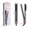 Professional 3 in 1 Hair Straightener Flat Iron, Hair Curler with Built-in Comb, Hair Straightener Brush with Adjustable Temperature, Instant Heat-Up, Dual Voltage, Ideal Gift