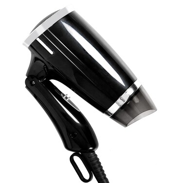 JUISEE Folding Hair Dryer, Compact Blow Dryer - Portable Professional Hair Dryer with 3 Heat Settings, Low Noise, Tourmaline Ceramic, Lightweight, for Men and Women