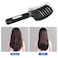 Vent Blow Dryer Hair Brush, Women Thick Long Curly Paddle Detangling Massage Brush, Fast Drying Straight Volume Comb, Curved Anti Static Styling Tool for Wet/Dry Hair