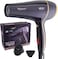 VAGARY 6690A Salon Pro Hair Dryer for Women,2200w Powerful AC Motor Fast Drying, Ionic Blow Dryer for Thick Hair,2 Speeds and 2 Heat Settings 1 Cool Shot Button(1 Diffuser and 1Concentrator)