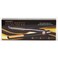 Cricket Ultra Smooth Mini Styling Iron Hair Straightening Ceramic Flat Iron with Argan Oil and Keratin Protein Infused Beveled Plates High Power Fast Heat Hair Straightener Styling Tool, Black