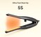 3/10'' Small Flat Irons for Short Hair Pixie Cut, 5s Ultra Fast Heat Up Tiny Pencil Flat Iron, Ionic Mini Edge Flat Iron, Skinny Thin Straightener Champagne Gold